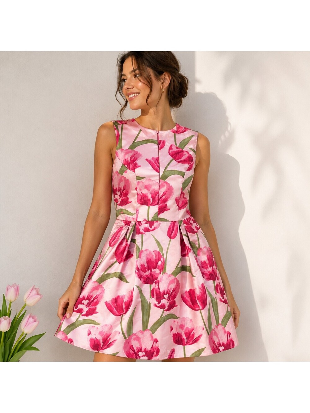 Kay Unger Farryn Fit & Flare Cocktail Dress